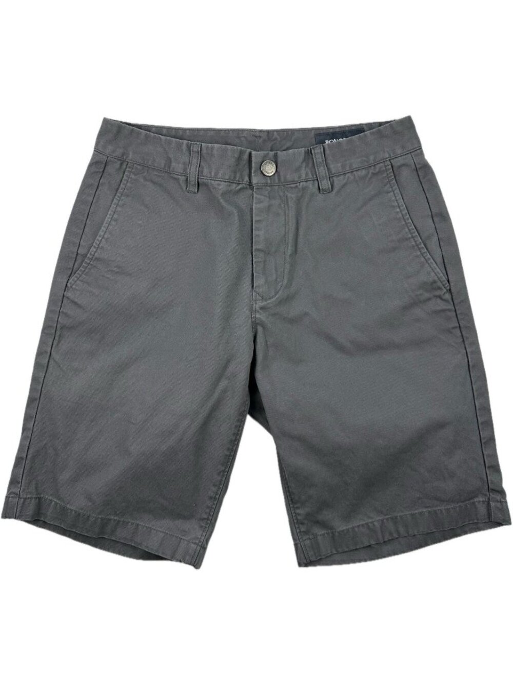 Bonobos Mens 9" Inseam Chino Shorts Gray Size 29 Casual